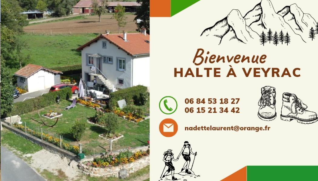 Apartamento Halte A Veyrac Lavoute-sur-Loire Habitación foto